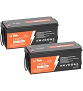 Amazon | LiTime 12V200Ah Plusリン酸鉄リチウムイオンバッテリー 200A